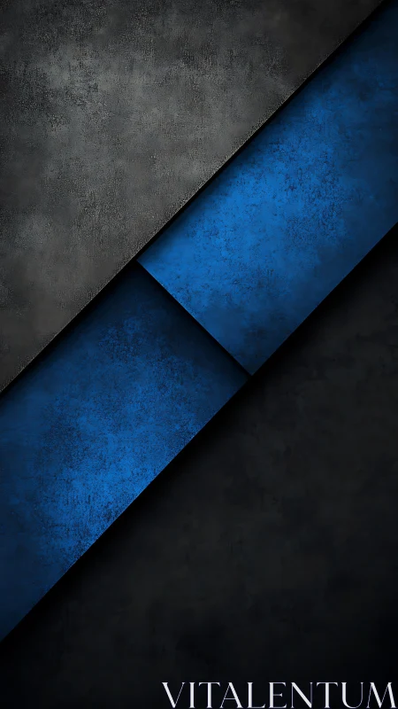 Diagonal layered blue and dark textured geometric background.