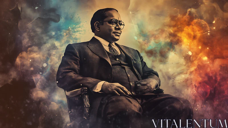 Stoic gentleman adrift in nebulae of memory and fire.