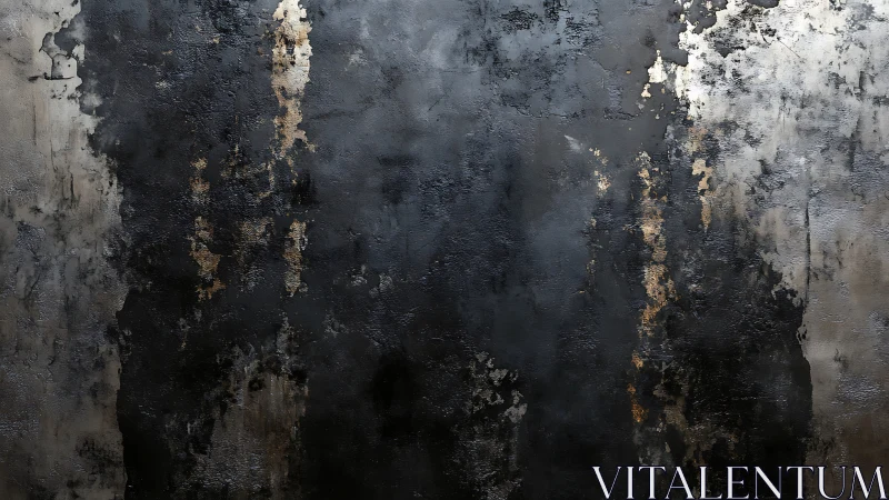 Corroded metallic surface reveals layered patina and erosion