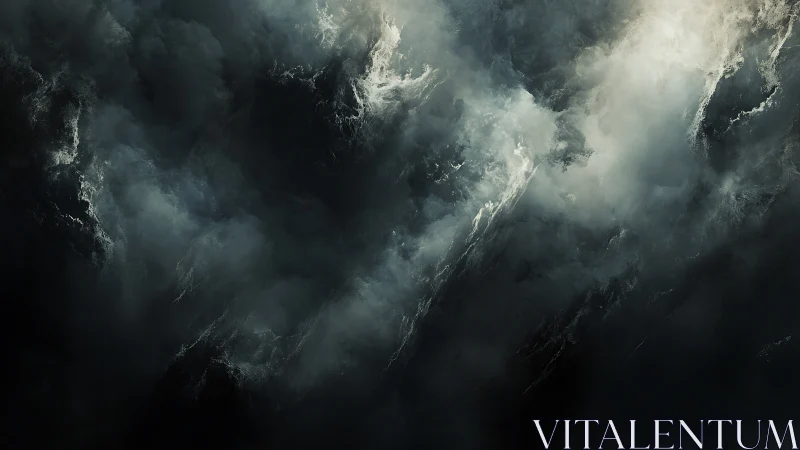 Tempestborne abyss where stormlight carves the endless dark.