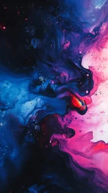 Bilateral fluid dynamics of cyan and magenta pigment diffusion