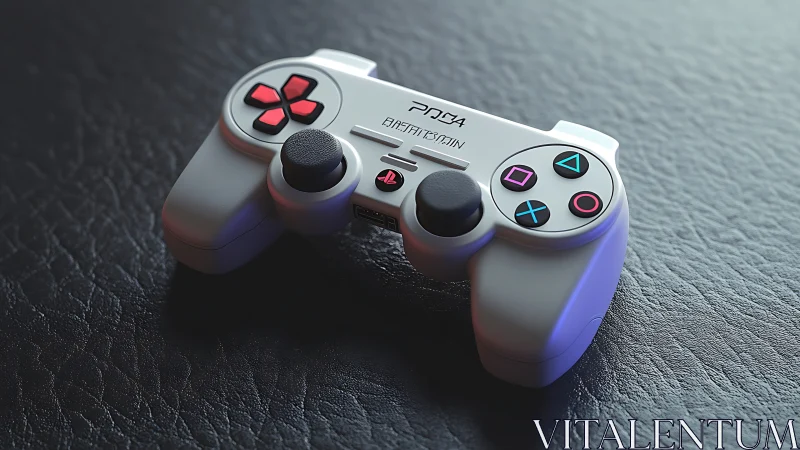 PlayStation Controller Meets Modern Design Elegance.