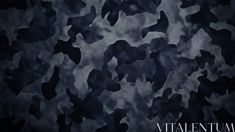 Dark digital camouflage pattern with textured mesh overlay.