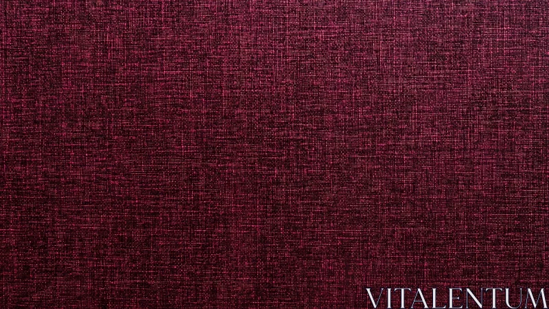 Crimson linen texture reveals dense crosshatched weave detail.