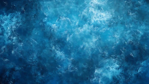 Abstract blue textured background with diffuse light patterns.