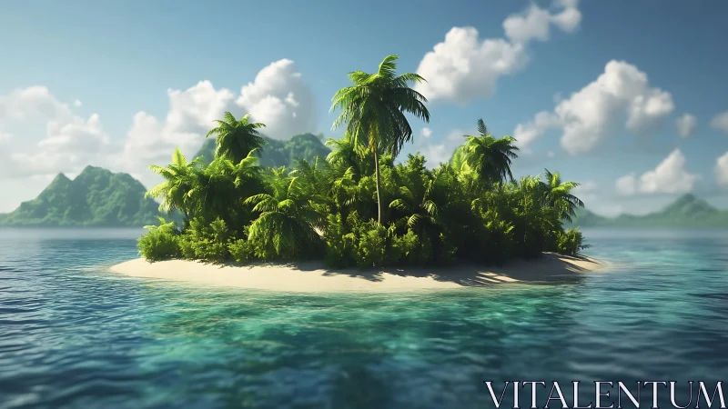 Hidden Paradise Island Awaits Discovery.