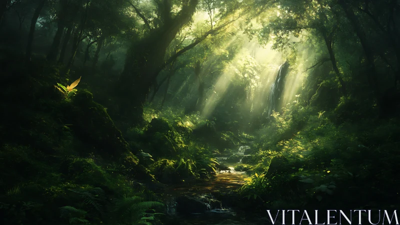 Luminous Cathedral of Verdant Dreams.