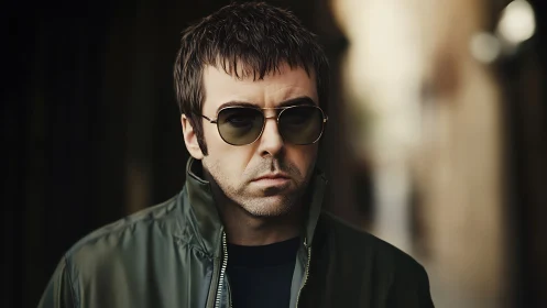 Urban portrait with shallow depth and cinematic tonal control.