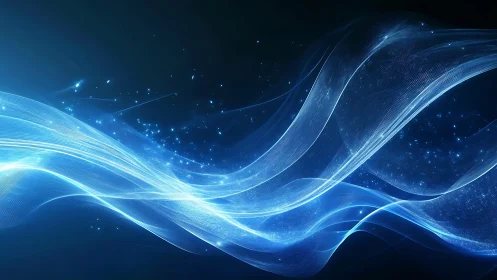 Starlit data currents weaving bright nocturnal rivers.