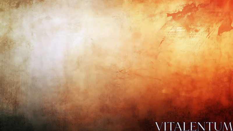 Warm grunge abstract background with textured gradient field.