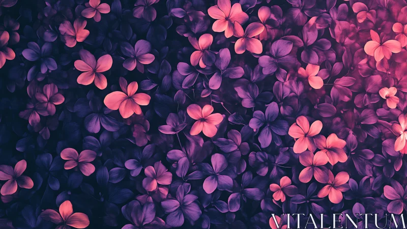 Chromatic Bloom Array with Tonal Gradient Layering.