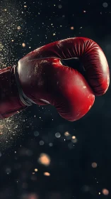 Crimson Gloves Unleash Golden Fury Through Darkness.