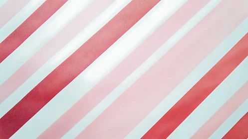 Candy stripe diagonals create a soft, cheerful rhythm