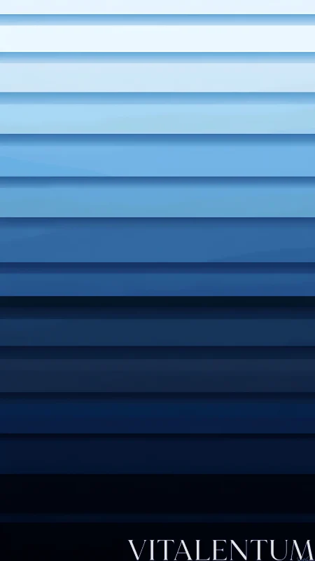 Gentle blue gradient stripes drifting from day to night.