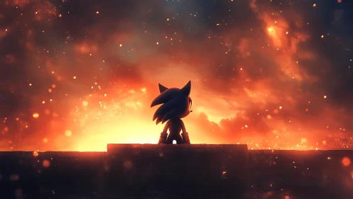 Shadow's Fiery Moment of Hope.
