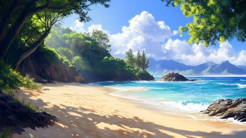 Paradise Cove's Emerald Sanctuary: Where Shadows Dance.