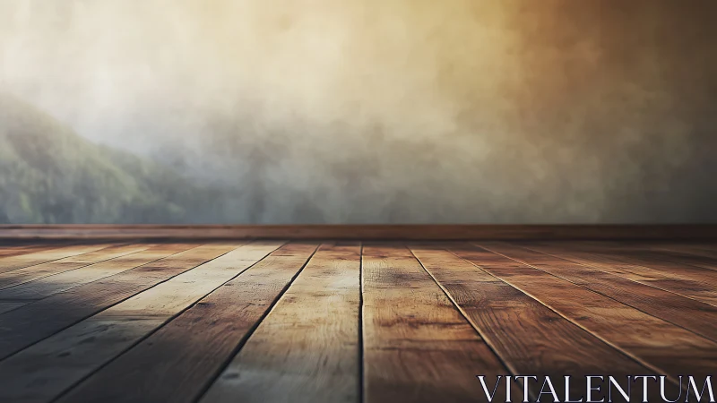 Sunlit wooden floor inviting daydreams and quiet stories.