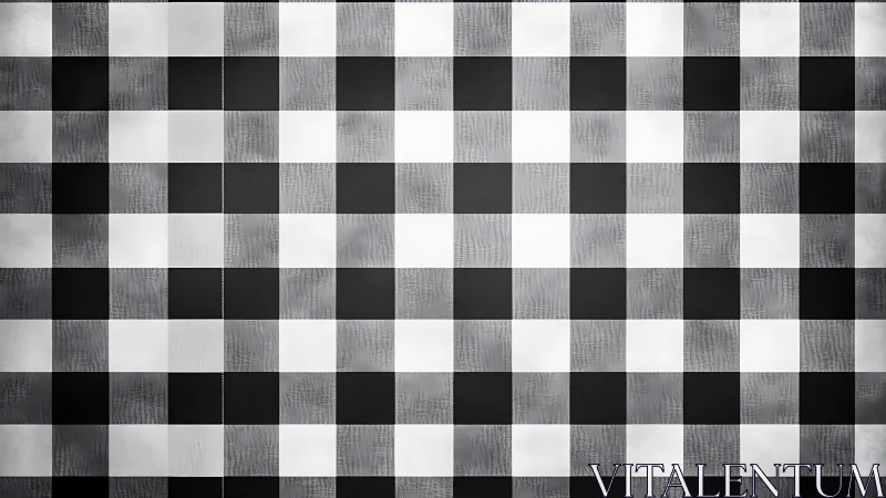 Monochrome checkerboard grid reveals subtle textured gradients