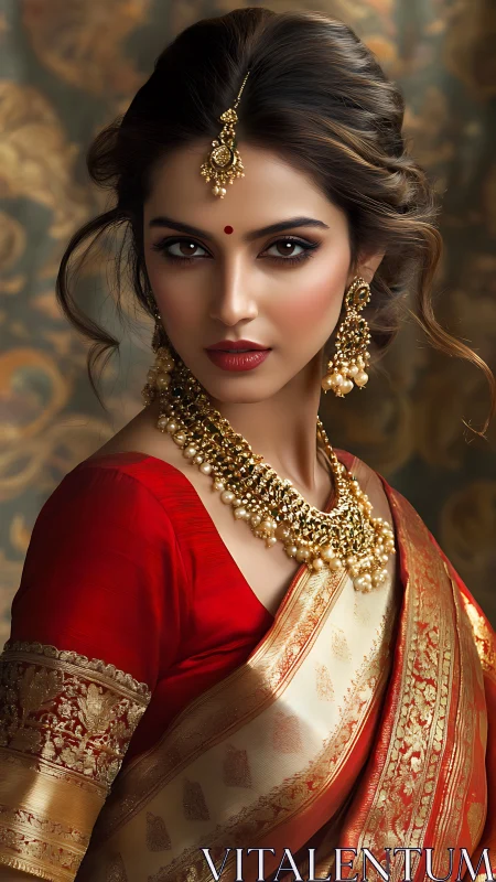 Saffron silk whispers while jeweled gazes quietly blaze