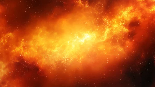 Ambient particle fields with light diffusion and color gradation.