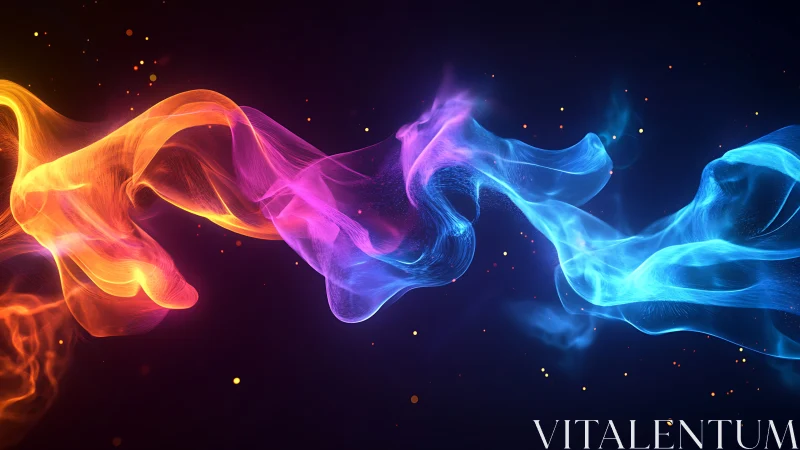 Aurora ribbons collide in a cosmic dance of living color.