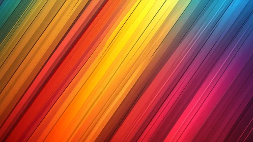 Diagonal chromatic bands form a high-saturation gradient field