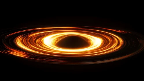 Relativistic black hole accretion disk with incandescent plasma ring