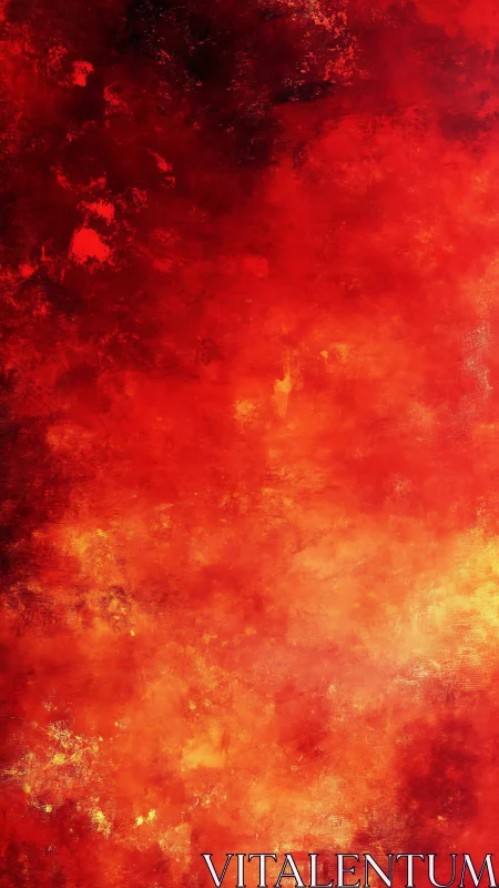 Fiery Inferno: A Blazing Digital Abstract of Intense Heat.