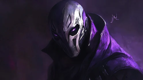 Violet Wraith in Shattered Steel Masked by Midnight.