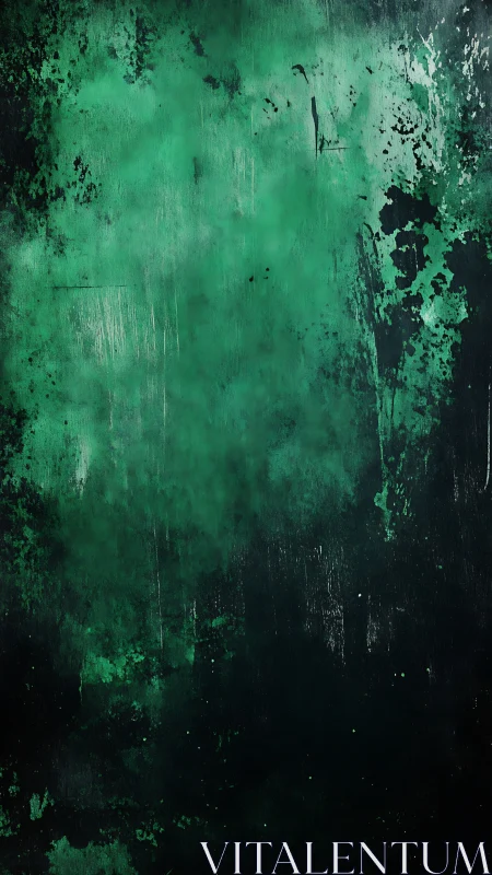 Emerald mist scrapes across midnight steel and quietly hums