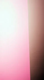 Minimal light gradient panel with pink to brown transition plane