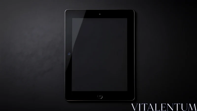 Sleek tablet glows with untapped digital potential.