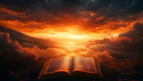 Stories of Fire and Sky Unfold Beneath a Blazing Dawn.