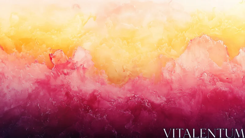 Layered abstract cloudlike gradient in warm tonal bands.