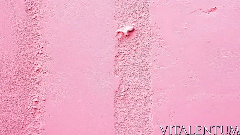 Textured pink wall surface with soft tonal stripes detail.