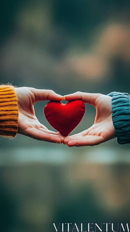 Two Hearts Form a Covenant of Warmth and Connection.