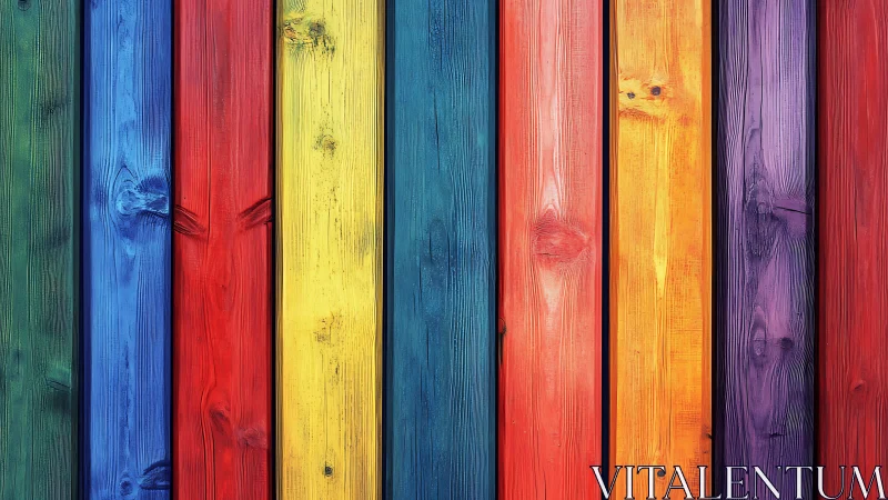 Chromatic vertical timber panels in tight linear composition.