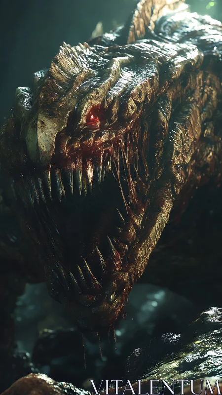 Ferocious forest beast captured in a dramatic close encounter.