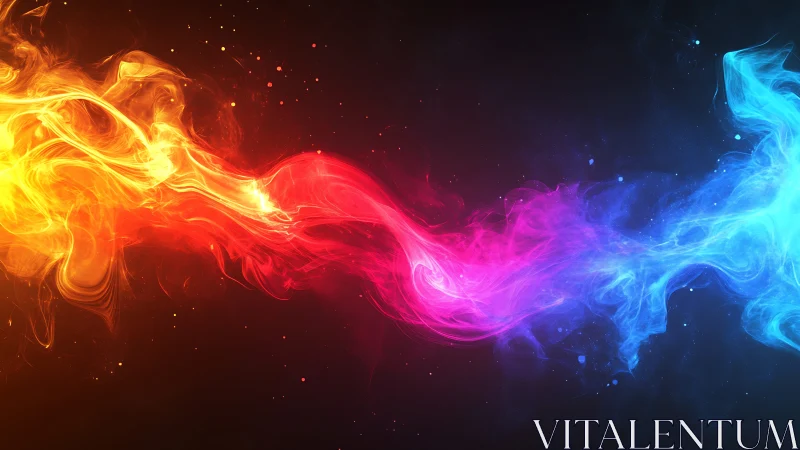 Fire and Ice Collision: Dynamic Energy Flow