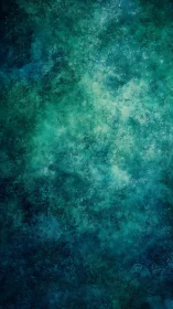 Emerald textured backdrop evokes deep ocean tranquility.