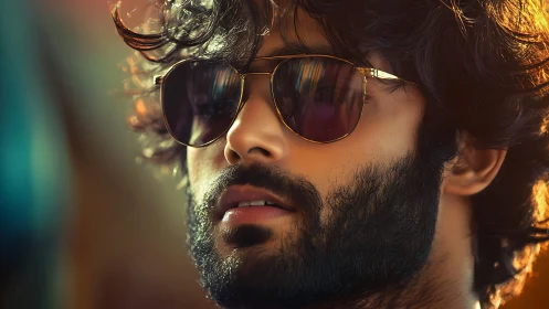 Photorealistic close-up portrait with cinematic rim lighting.