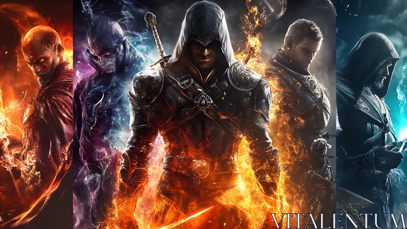 Elemental rogues ignite a fiery, icy, cosmic battlefront.