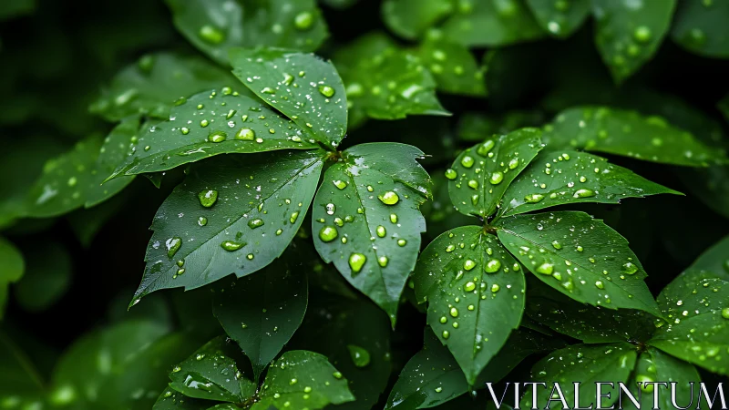 Rain-kissed leaves quietly rehearse the forest&rsquo;s bright echo