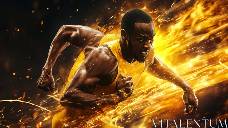 Sprint forged from liquid fire outruns the dark horizon