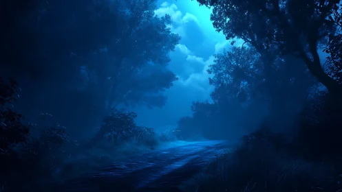 Luminescent Cavern Path: Underground River Sanctuary