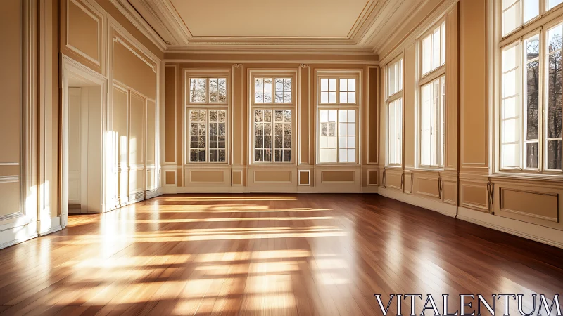 Sunlit grand room welcomes quiet moments and bright ideas