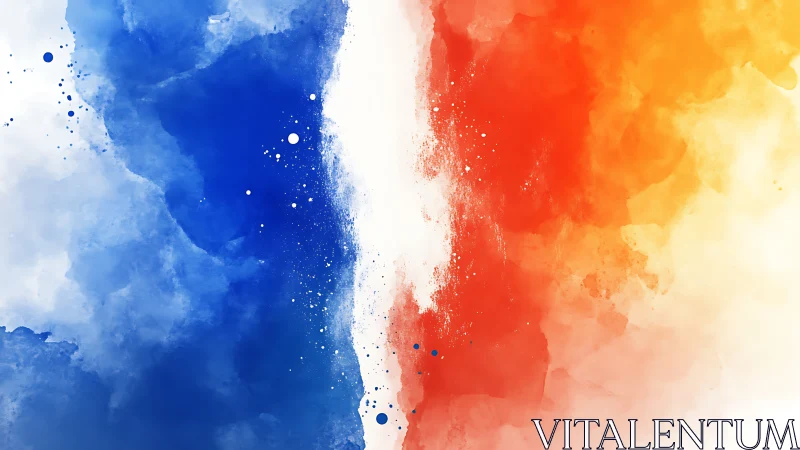 Chromatic Collision of Cooled Blues and Heated Oranges.