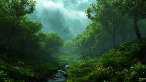 Emerald Cathedral of Mist: Where Mountains Breathe.