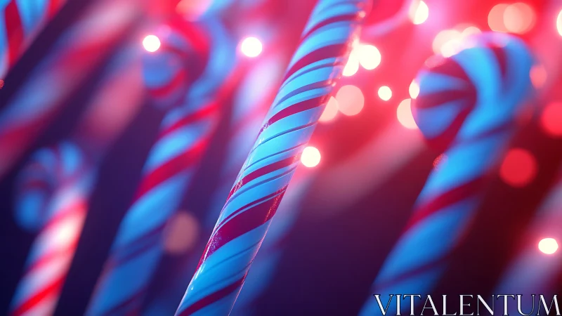 Neon Spiraling Luminescence: Blue-Red Twisted Optical Renders.