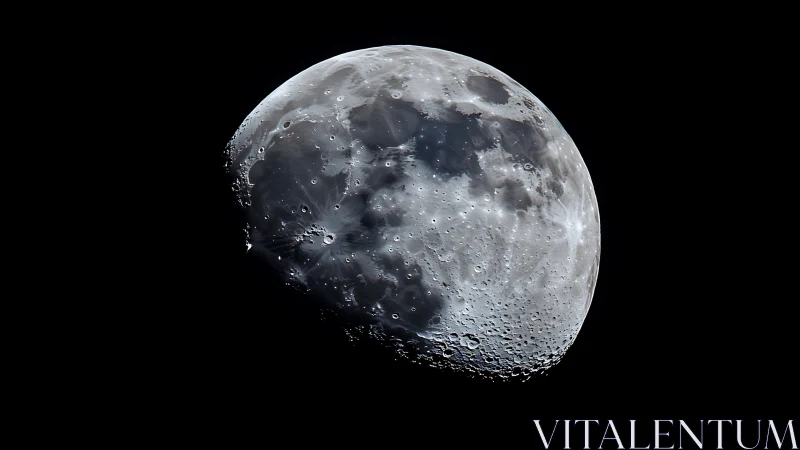 High-resolution lunar terminator study reveals cratered regolith